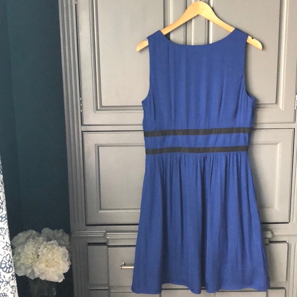 Ann Taylor Loft cobalt blue dress size 6 - Picture 2 of 4